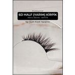GXMPRO İpek Kirpik-Half Köşelere Takılan (Yarım Boy) Takma Kirpik - 5gr Kirpik Yapıştırıcı Set