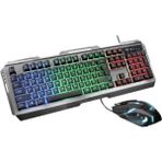 Gxt 845 Tural Oyuncu Combo Kablolu Q Klavye Mouse Set - Siyah