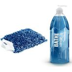 Gyeon 1 lt Bathe Şampuan+2'li Smoothie Yıkama Eldiveni Set