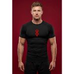 Gymhard Berserk Pro+ Compression Erkek Tişört - XL - Siyah