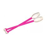 Gymo Birbirine Bağlanabilir Ritmik Cimnastik Labut 41cm Beyaz-Pembe