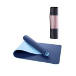 Gymo Ekolojik 6mm TPE Yoga Matı Pilates Minderi - Mavi