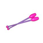 Gymo Ritmik Cimnastik Labut 36.5cm Pembe-Mor
