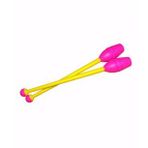 Gymo Ritmik Cimnastik Labut 36.5cm Pembe-Sarı