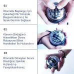 Gyro Ball El Bilek Egzersiztopu Otomatik Jiroskop Kol Kuvvet Spor Ekipmanı