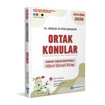 GYS Akademi 2026 T.C. Gençlik ve Spor Bakanlığı Ortak Konular Yapay Zeka Destekli Hibrit Kitap