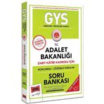 GYS T.C. Adalet Bakanlığı Zabıt Katibi Kadrosu İçin Açıklamalı Soru Bankası-Yargı Yayınları