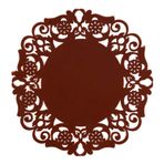 GYZOUKA Silikon Dantel Çiçek Coaster Çay Bardağı Kase Cam Ped Mat Yastık Placemat Kaymaz Kahve Ev Mutfak Için