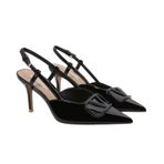 Gzhmman High Heels Sivri Uçlu Kapalı Burun Black Kadın Topuklu Ayakkabı