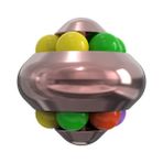 GZPLZ Magic Ball Eğitici Oyuncaklar, Renk: Rose Gold (Yurt Dışından) - 1 Adet - Beyaz