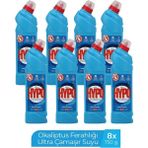 H.hypo Ultra Kıvamlı Çamaşır Suyu Okaliptus 750 gr x 8 - 750 ml
