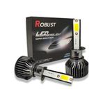 H1 Led Xenon Far Ampulu Yeni Nesil Mini 8000 Lumen 36 Watt