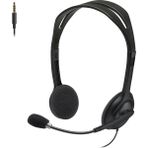H111 Kablolu Kulaklık, Gürültü Önleyici Mikrofonlu Stereo Kulaklık, 3,5 mm Ses Jakı, Pc/mac/d