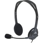 H111 Kablolu Stereo Kulak Üstü Mikrofonlu Kulaklık, Standart 3.5 mm Jak Girişi, 235 Kablo Uzunlu