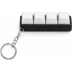 H20 Farm Beyaz 4’lü Keycap Tuş Anahtarlık Blue Switch Mekanik Tuş – Stres Atıcı Tık Tık Klavye Anahtarlık