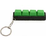 H20 Farm Yeşil 4’lü Keycap Tuş Anahtarlık Blue Switch Mekanik Tuş – Stres Atıcı Tık Tık Klavye Anahtarlık
