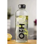H2o Borosilikat Cam Matara 1 Lt Siyah H2o81001