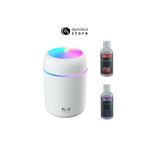 H2O Humidifier Demirkol Store 300 Ml Hava Nemlendirici Buhar Makinesi Ve Aroma Difüzörü + 2 Adet Ortam Kokusu