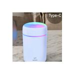 H2O Humidifier Led Işıklı Mini Ortam Oda Hava Nemlendirici Ve Taşınabilir Buhar Makinesi – Kompakt T