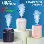 H2o Led Işıklı Mini Oda Hava Nemlendirici 5224