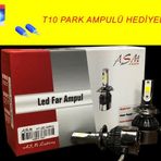 H3 led xenon far aydınlatma seti şimşek etkili ASM 8000lm