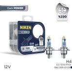 H4 12V 60/55W Halojen Ampul Dark Power P43t Gün Işığı