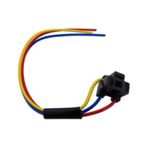 H4 Ampul Duyu-Soketi-Atom Far Fişi 1.5 Mm Kablolu 10Cm 1 Ad...