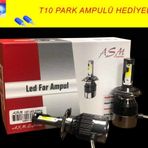 H4 led xenon far aydınlatma seti şimşek etkili ASM 8000lm