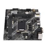 H410m-F Anakart, 10. Gen Core & Celeron CPU'lar Için LGA 1200, DDR4 2933MHz, 2 Kanal, PCI-E 3.0, VGA, 4 SATA III, Realtek ALC887 Audio, Gigabit Lan