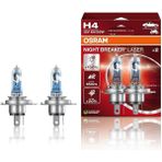 H4%150 Fazla Işık Night Breaker Laser 12V