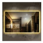 (h)50x70 cm Buğu Çözücülü Ledli Banyo Aynası