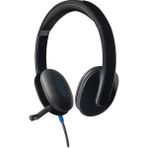 H540 Kablolu Kulak Ustu Mikrofonlu Kulaklik, Lazer Ayarli Suruculer Ve Dahili Ekolayzer, Dijital Stereo Ses, Kulaklik Uzeri Denetimler, Gurultu Onleyici Katlanabilir Mikrofon, Siyah