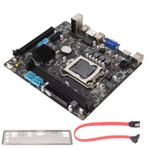 H55M Bilgisayar Anakart Masaüstü Oyun Ofis M ATX Küçük Kurulu DDR3 Bellek LGA 1156 Pin, VGA ve HDMI HD Arayüzü Desteği Dijital Video Çıkışı