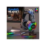 H60 Kablolu 7.1 Usb Oyuncu Kulaklık Rgb Stereo Hd Mikrofon Gaming Kulaklık