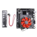 H81 Bilgisayar Anakart, LGA 1150 M.2 Yüksek Hızlı Arayüz PCI E 16x Grafik Kartı Yuvası I5-4570 Işlemci Için 2 Kanal 8GB DDR3 Bellek