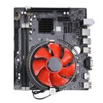 H81 Masaüstü Anakart I5-4570 Için Set, 4 Çekirdek 4 İplik 2 Kanal 8GB RAM DDR3 Bellek M.2 Yüksek Hızlı Arayüz PCI-E 16X Grafik Kartı Yuvası GFF NVME SSDS SATA 2.0 Masaüstü İşlemci