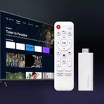H96 Max H313 Android 14 TV Stick, 2GB RAM 16GB ROM, ARM Cortex A53 Dört Çekirdek, 4K UHD, WiFi 6, Dahili Chromecast, Google Play Oyunları, 1*HDMI, 1*USB 2.0