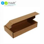 HAAYAMBALAJ 16,5x15x7,5 Cm Kraft Kapaklı Kilitli Kutu 50 ADET