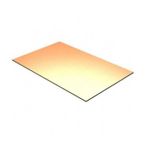 Habotest 10x10 cm Tek Taraflı Deliksiz Bakır Plaket