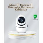 Hace Bazaar 360° Dönen Akıllı Wifi Kamera – Uzaktan Kontrol ve Iki Yönlü Ses Özellikli