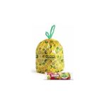 Hace Bazaar Cook Büzgülü Çöp Torbası, Orta Boy, 55 x 60 Cm, 15 Yaprak, Limon Kokulu, Sarı -Hcb - Renkli