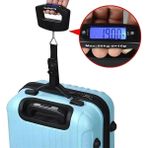 Hace Bazaar Fithome TY-S11 Dijital Işıklı Elektronik Askılı El Bagaj Tartısı Bavul Kantarı 50KG - Renkli