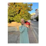 haceryılmaz Küf yeşili soft licralı 110 cm tesettür takım