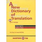 Hacettepe Taş Kitapçılık A New Dictionary Of Translation Çeviri Sözlüğü Türkçe - Ingilizce / Ingilizce - Türkçe