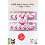 Hacı Şakir 11 Al 10 Öde Hacı Şakir Leylak Kokulu Banyo Sabunu 4 x 150 gr ve Rosıe