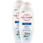 Hacı Şakir 2'si 1 Arada Hindistan Cevizi Sütü 2x500 ml Şampuan