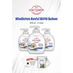 Hacı Şakir 3'lü Hindistan Cevizi Sütlü Sıvı El Sabunu 300 ml ve Rosıe