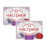 Hacı Şakir 4x150 gr 2 Adet Lavanta Kalıp Sabun
