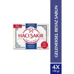 Hacı Şakir 4X150 gr Doğal Saf Geleneksel Beyaz Sabun Aileler İçin Güvenilir Temizlik - 411