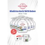 Hacı Şakir 7 Al 6 Öde Hindistan Cevizi Sütlü Sıvı El Sabunu 300 Ml Ve Rosıe